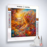 Miss in the nature — Diamond Painting Kit, product view 2