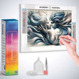 A Fantasy Kiss — Diamond Painting Kit, product view 3