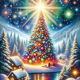 Big Christmas Tree — Diamond Painting Kit design