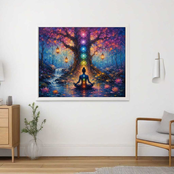 Chakras of Light — Diamond Painting Kit, product view 2