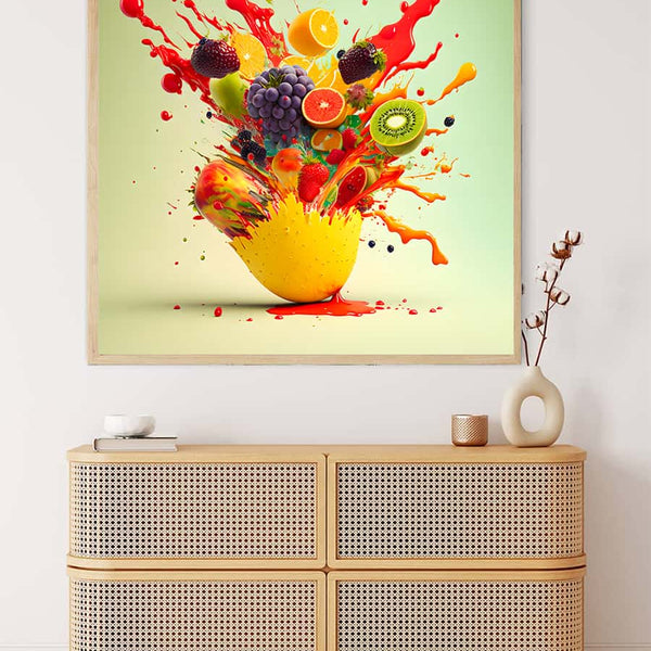 Fruit Explosion Destroy — AB Diamond Painting Kit, product view 3