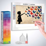 A Moment of Butterfly Magic — Diamond Painting Kit, product view 3