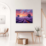 Lavender Dreams on the Horizon — Diamond Painting Kit, product view 2