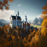 Neuschwanstein Castle — Diamond Painting Kit design
