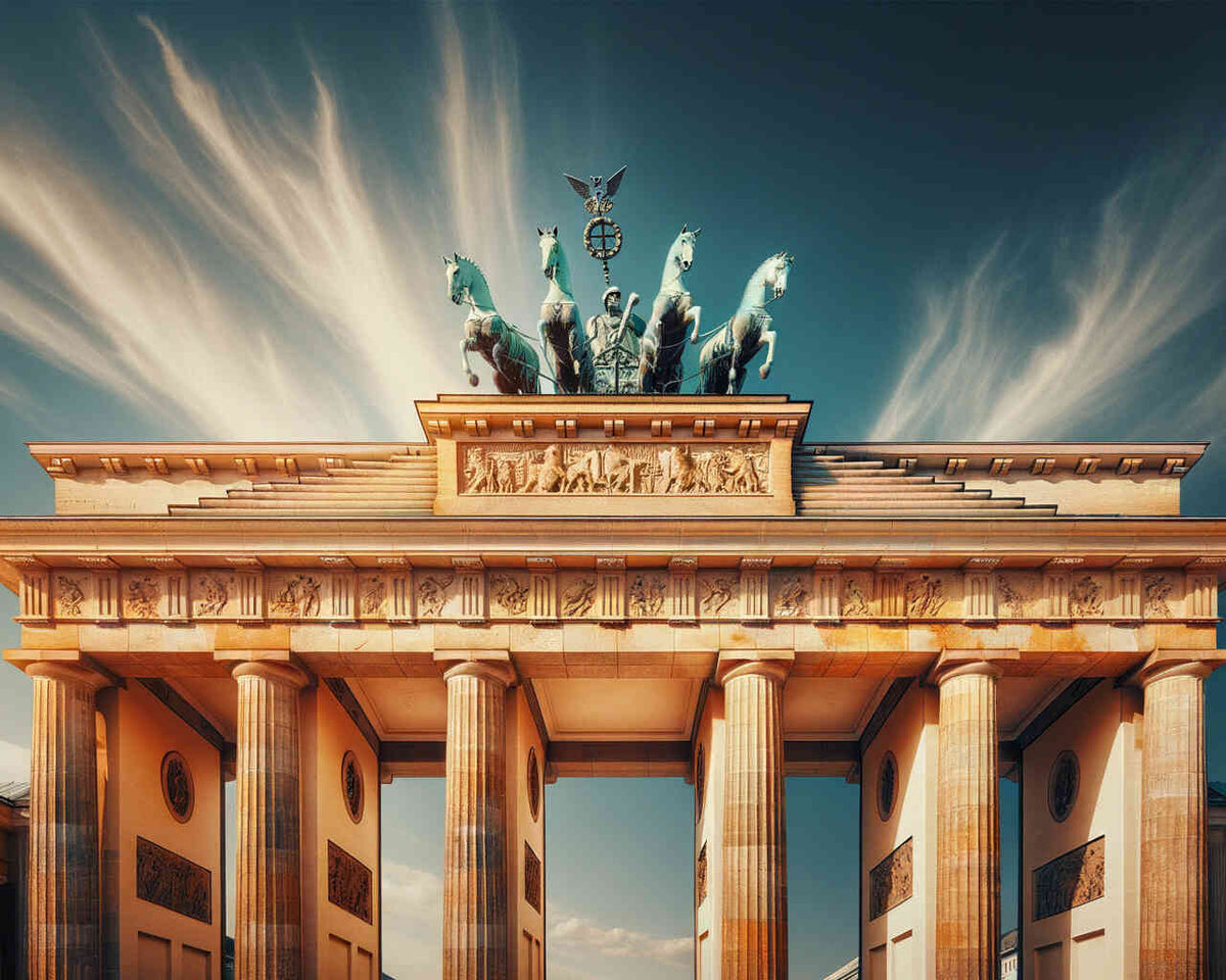 Brandenburg Gate in Berlin — Diamond Painting Kit design