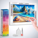 Caribbean dream — Diamond Painting Kit, product view 3