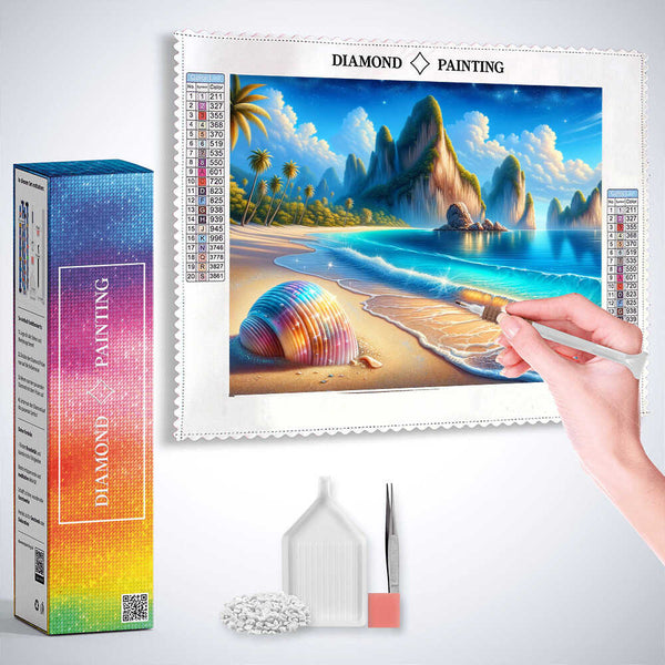 Caribbean dream — Diamond Painting Kit, product view 3