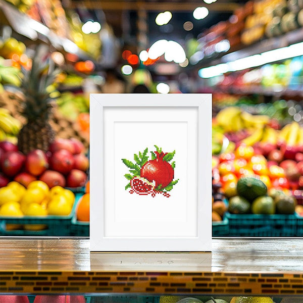 Fruit Basket Collection, Set of 12 — Mini Diamond Painting Set, product view 13