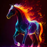 Fantastic Horse — Diamond Painting Kit design