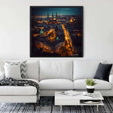 Hamburg by night — Diamond Painting Kit, product view 3
