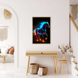 Fire Horse — AB Diamond Painting Kit, product view 3