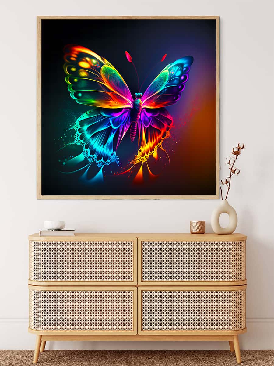 Magic Butterfly — AB Diamond Painting Kit, product view 3