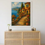 Summer Dreams by the Mediterranean — Diamond Painting Kit, product view 2