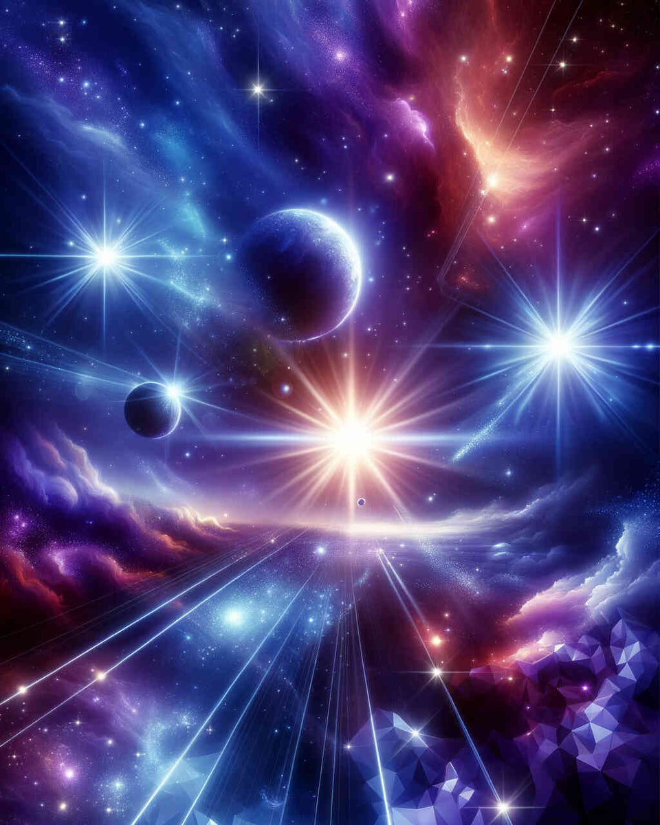 Space atmosphere — Diamond Painting Kit design