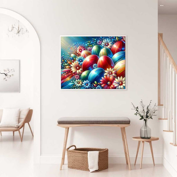 The Easter Egg Hunt — Diamond Painting Kit, product view 2