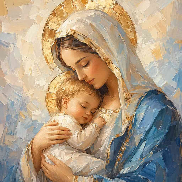 A Heavenly Embrace — Diamond Painting Kit design