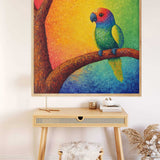 A Rainbow Portrait of Life — Diamond Painting Kit, product view 2