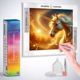 Beautiful Unicorn — Diamond Painting Kit, product view 3