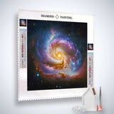 Starry night — Diamond Painting Kit, product view 2
