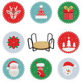 Christmas, Snowflakes — Diamond Painting Coaster Set design