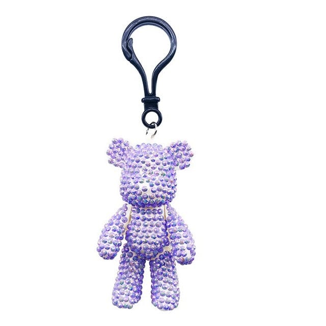 Keychain Glitter Bear — Diamond Painting Keychain Set, product view 8