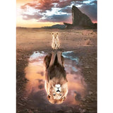 Cat - Tiger, reloaded — Diamond Painting Kit design