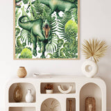 Jungle Dinosaur — Diamond Painting Kit, product view 3
