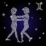 Zodiac sign Gemini — Diamond Painting Kit design