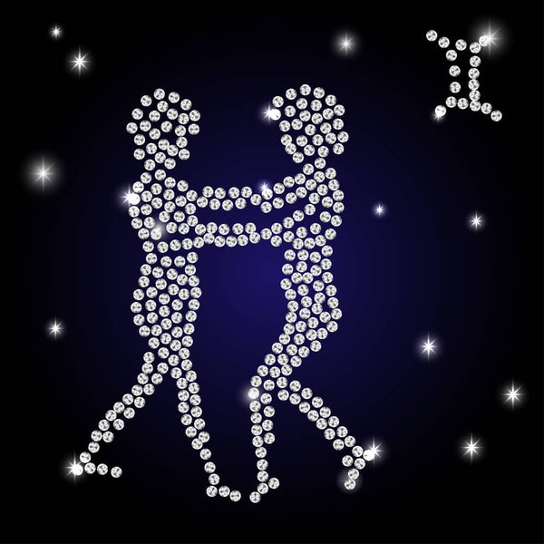 Zodiac sign Gemini — Diamond Painting Kit design