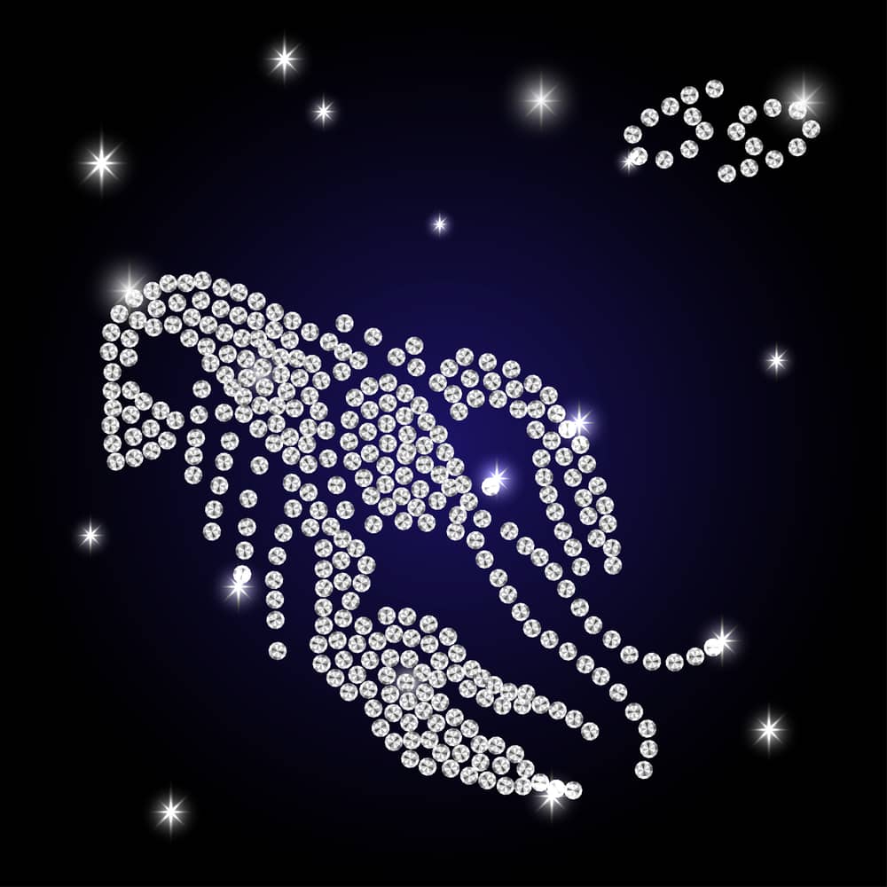 Zodiac sign Cancer — Diamond Painting Kit design