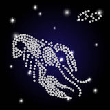 Zodiac sign Cancer — Diamond Painting Kit design