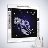 Zodiac sign Cancer — Diamond Painting Kit, product view 2