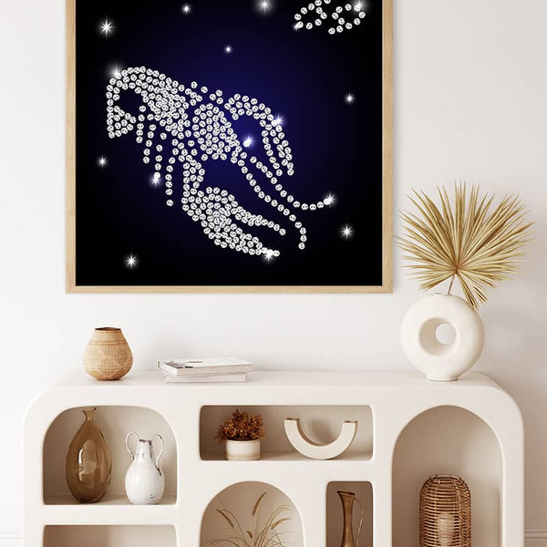 Zodiac sign Cancer — Diamond Painting Kit, product view 3