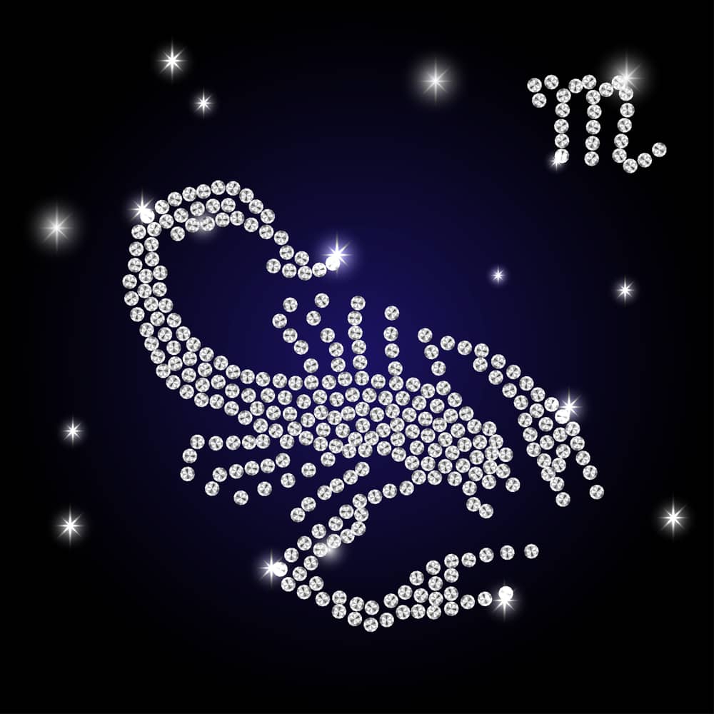 Zodiac sign Scorpio — Diamond Painting Kit design