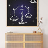 Zodiac sign Libra — Diamond Painting Kit, product view 3