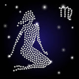 Zodiac sign Virgo — Diamond Painting Kit design