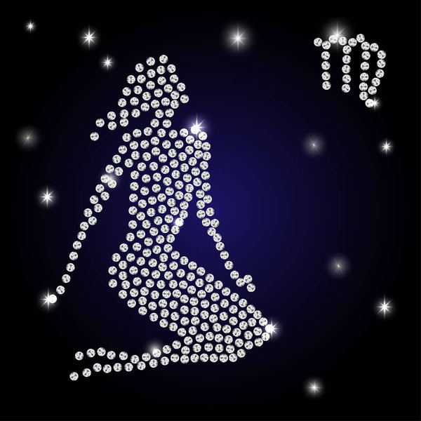 Zodiac sign Virgo — Diamond Painting Kit design