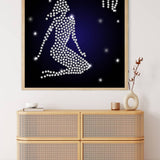 Zodiac sign Virgo — Diamond Painting Kit, product view 3