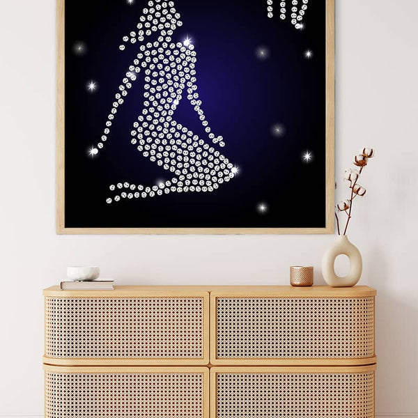 Zodiac sign Virgo — Diamond Painting Kit, product view 3