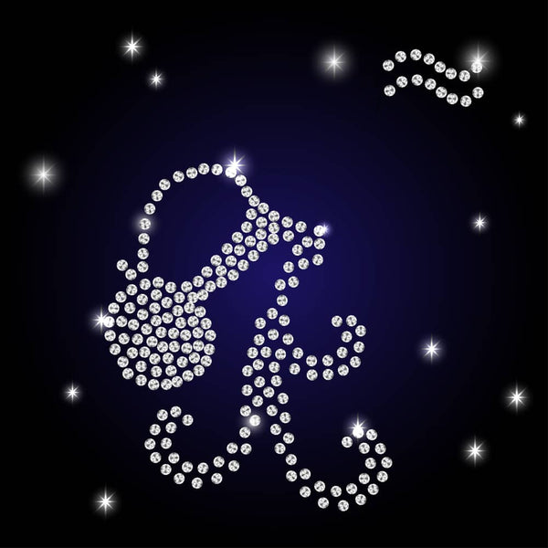 Zodiac sign Aquarius — Diamond Painting Kit design