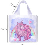 Unicorn — Diamond Painting Shoulder Bag Kit, product view 2