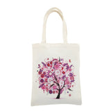 Pink Tree — Diamond Painting Tote Bag Kit design