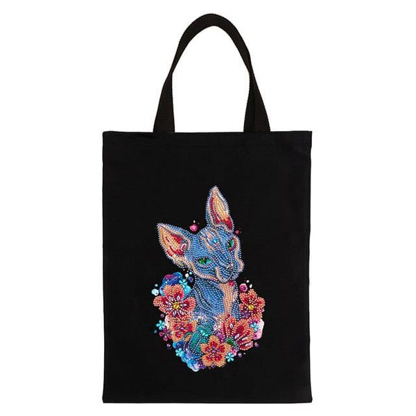 Cat — Diamond Painting Tote Bag Kit design