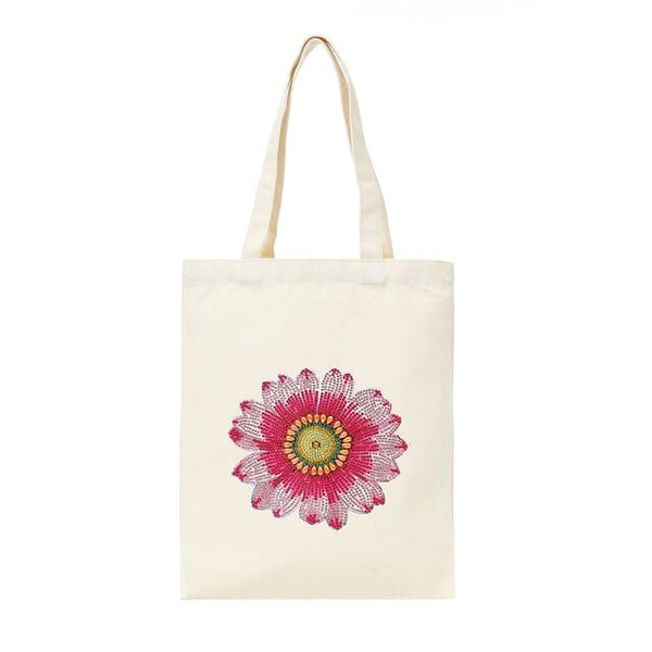 Flower — Diamond Painting Tote Bag Kit design