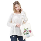 Elegant flowers — Diamond Painting Tote Bag Kit, product view 2