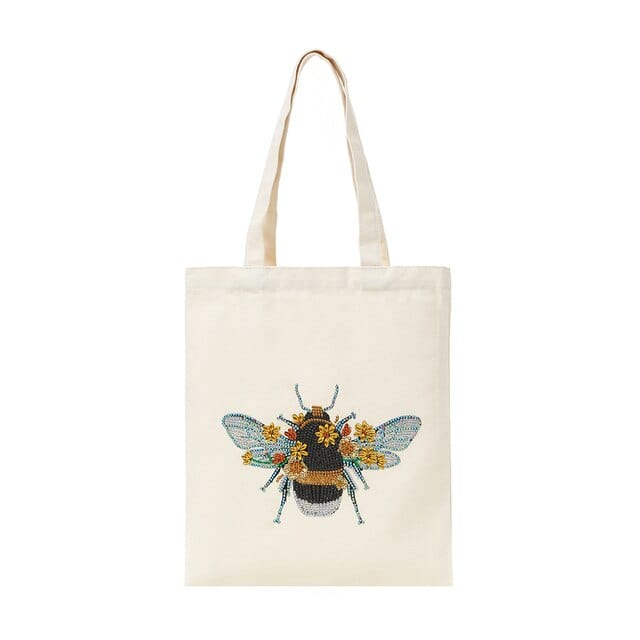 Bumblebee — Diamond Painting Tote Bag Kit design
