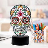 Los Muertos — Diamond Painting Lamp Kit, product view 2