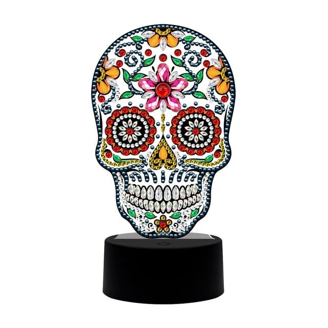 Los Muertos — Diamond Painting Lamp Kit design