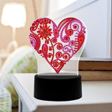 Heart — Diamond Painting Lamp Kit, product view 2