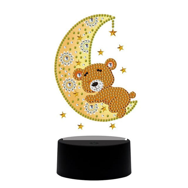 Moon — Diamond Painting Lamp Kit design